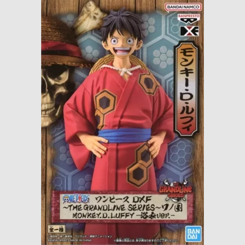 One Piece DXF The Grandline Series Wano Country Monkey D. Luffy Figure Banpresto