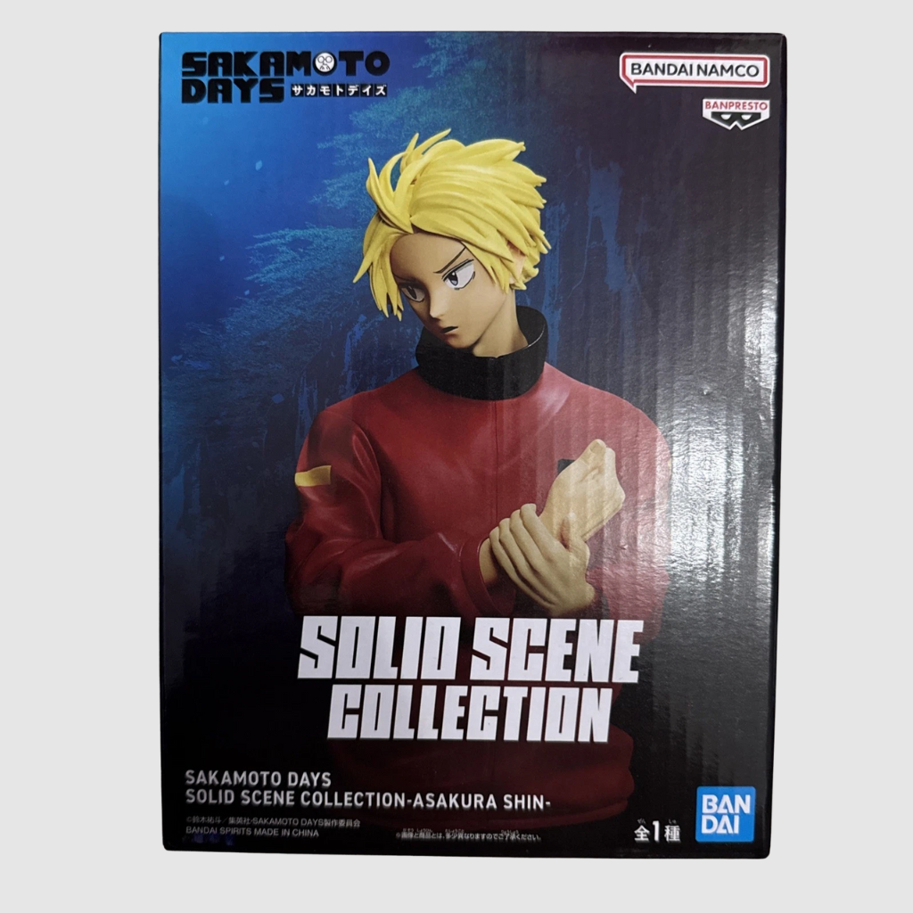 Sakamoto Days Asakura Shin Solid Scene Collection Figure Banpresto