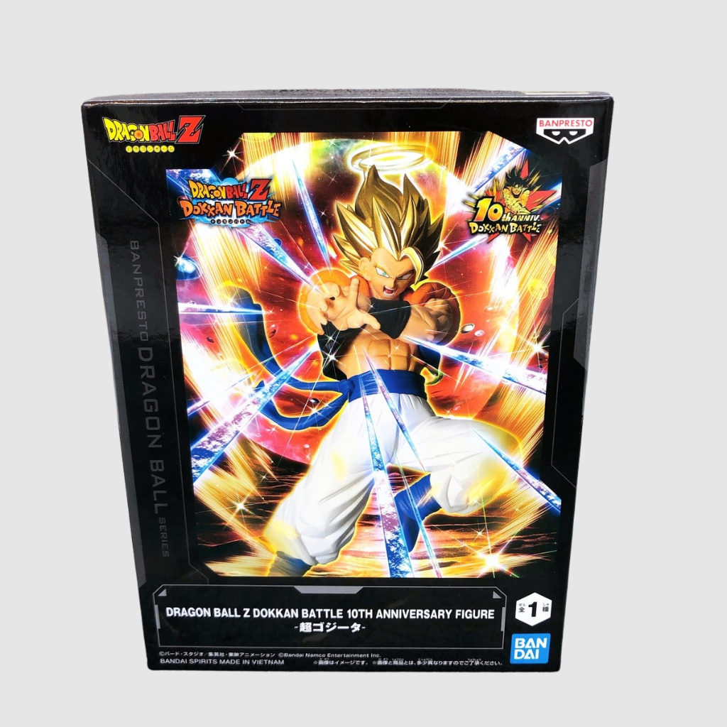Dragon Ball Z Dokkan Battle Gogeta 10th Anniversary Figure Banpresto