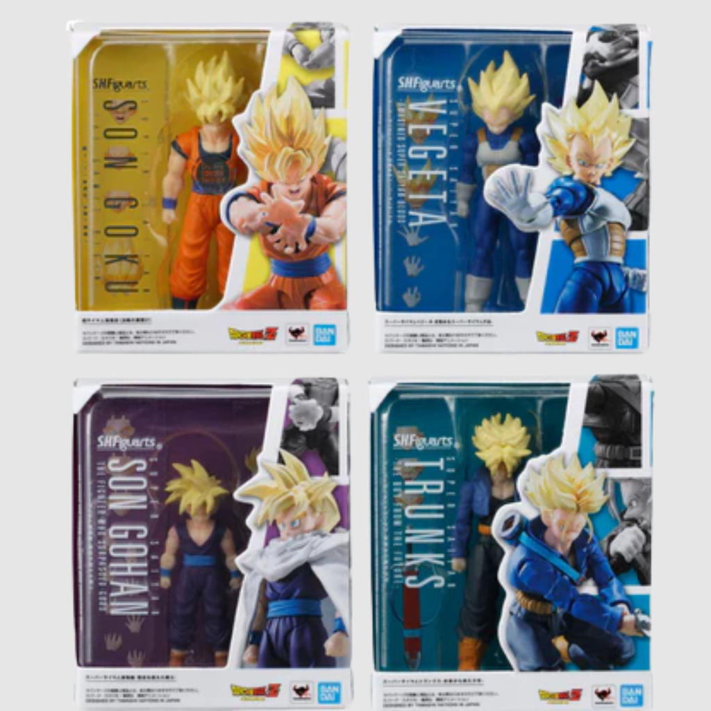 Dragon Ball S.H.Figuarts Miniature Collection Set of 4 Figures Bandai