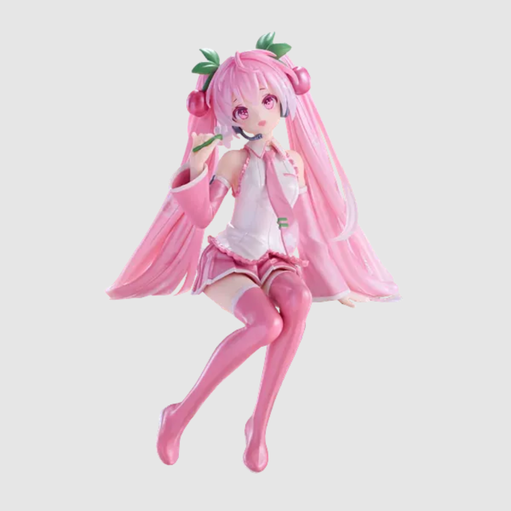 Hatsune Miku (Sakura) 2024 Pearl Colour Version Noodle Stopper Figure FuRyu
