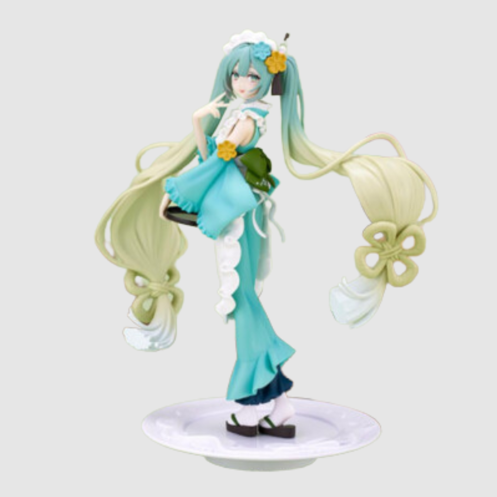 Hatsune Miku Matcha Green Tea Parfait Ver. Exceed Creative SweetSweets Figure FuRyu