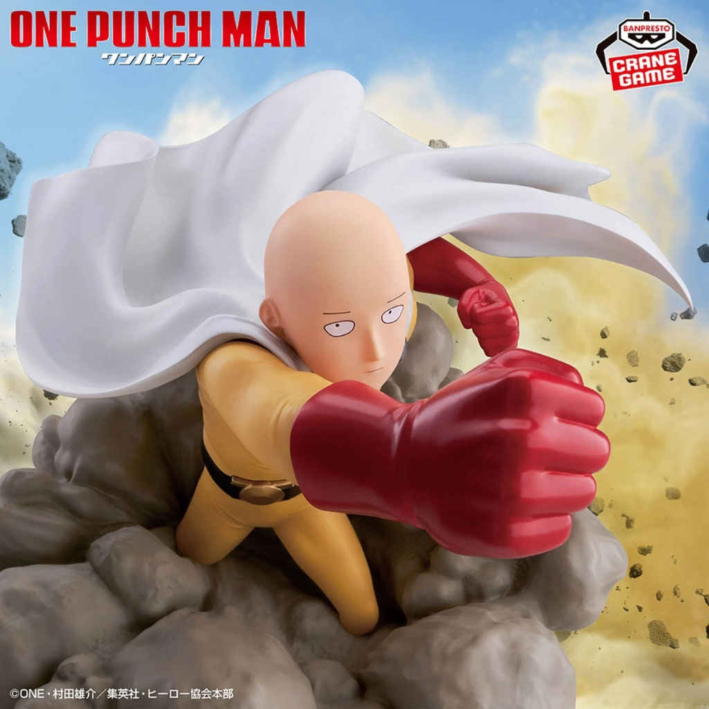 One Punch Man Diorama Saitama Figure Banpresto