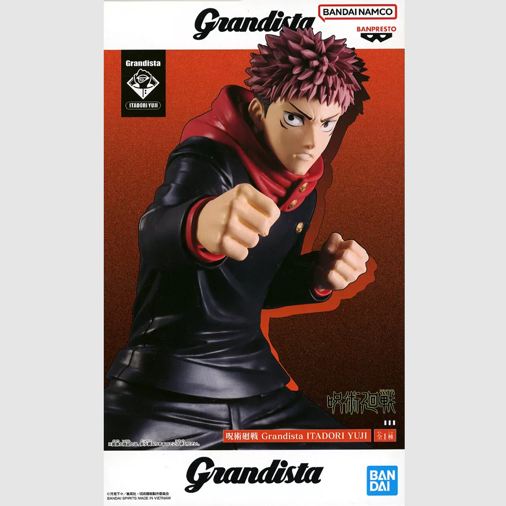Jujutsu Kaisen Itadori Yuji Grandista Figure BANPRESTO