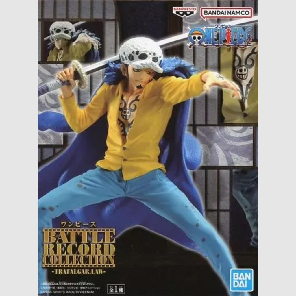 One Piece Battle Record Collection Trafalgar Law Figure Banpreto