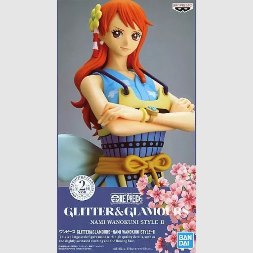 One Piece Glitter & Glamours Nami Wanokuni Style II Ver. B Figure Banpresto