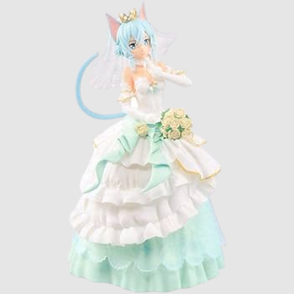Sword Art Online Code Register Wedding Sinon EXQ Figure Banpresto