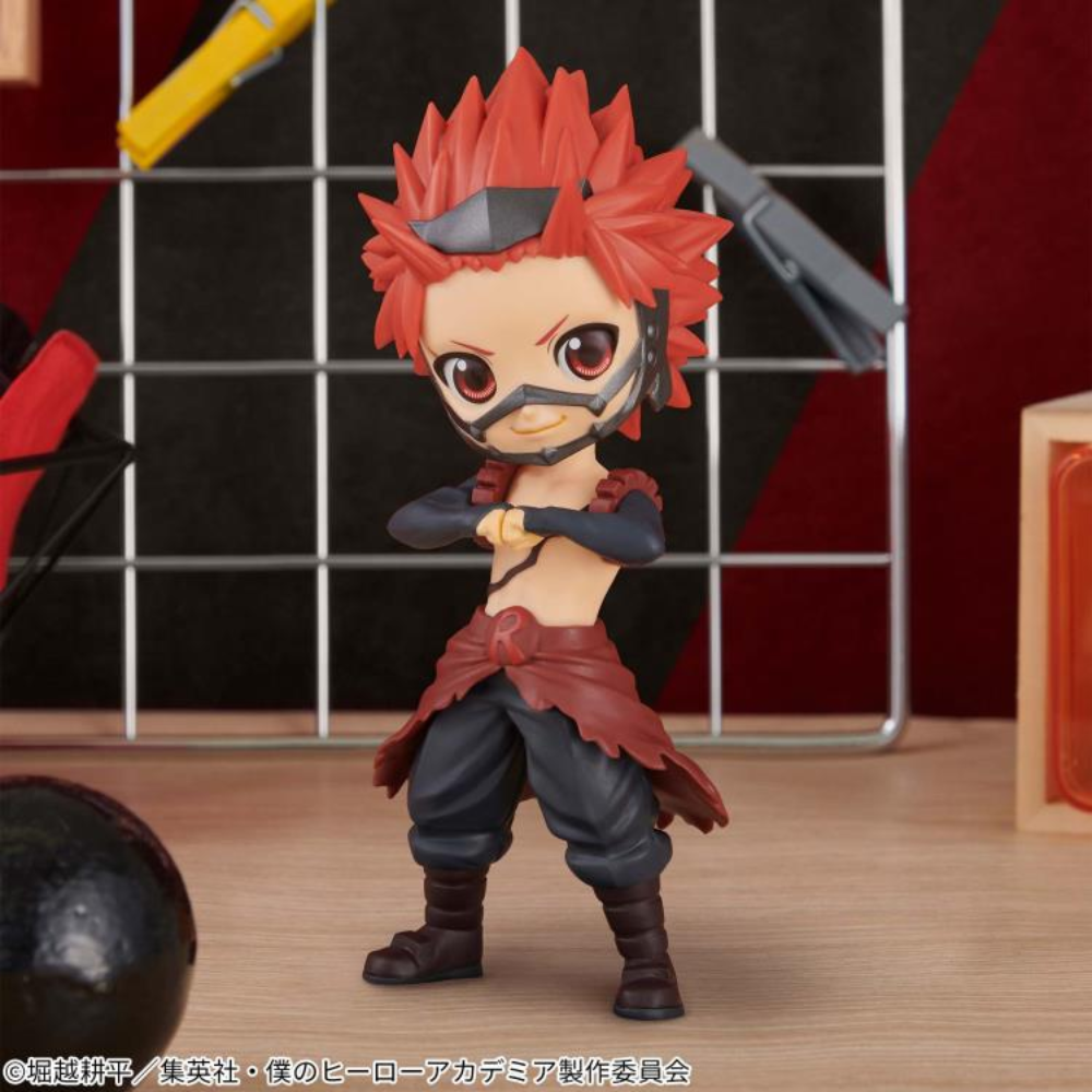 My Hero Academia Q Posket Eijiro Kirishima Ver A Red Riot Figure Banpresto