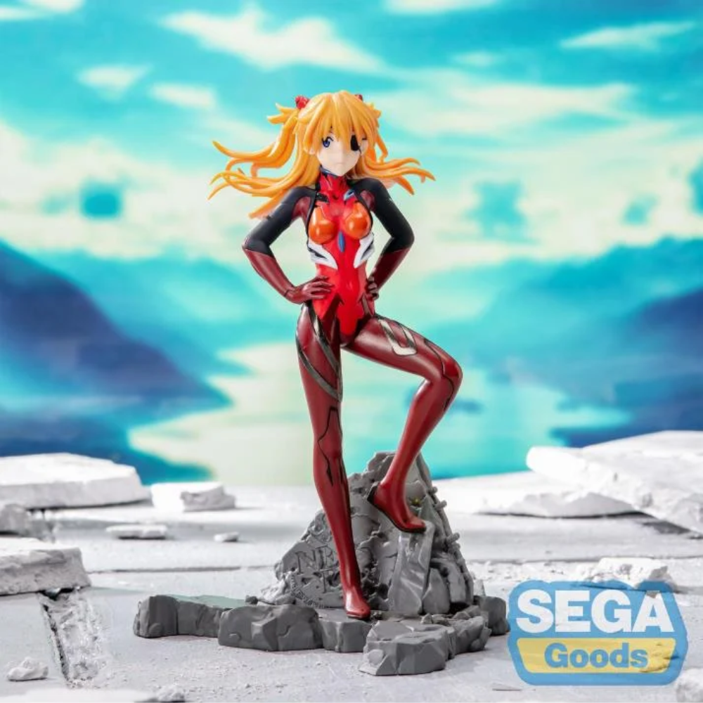 Rebuild of Evangelion Luminasta Vignetteum Asuka Shikinami Langley 30th Anniversary Ver Figure SEGA