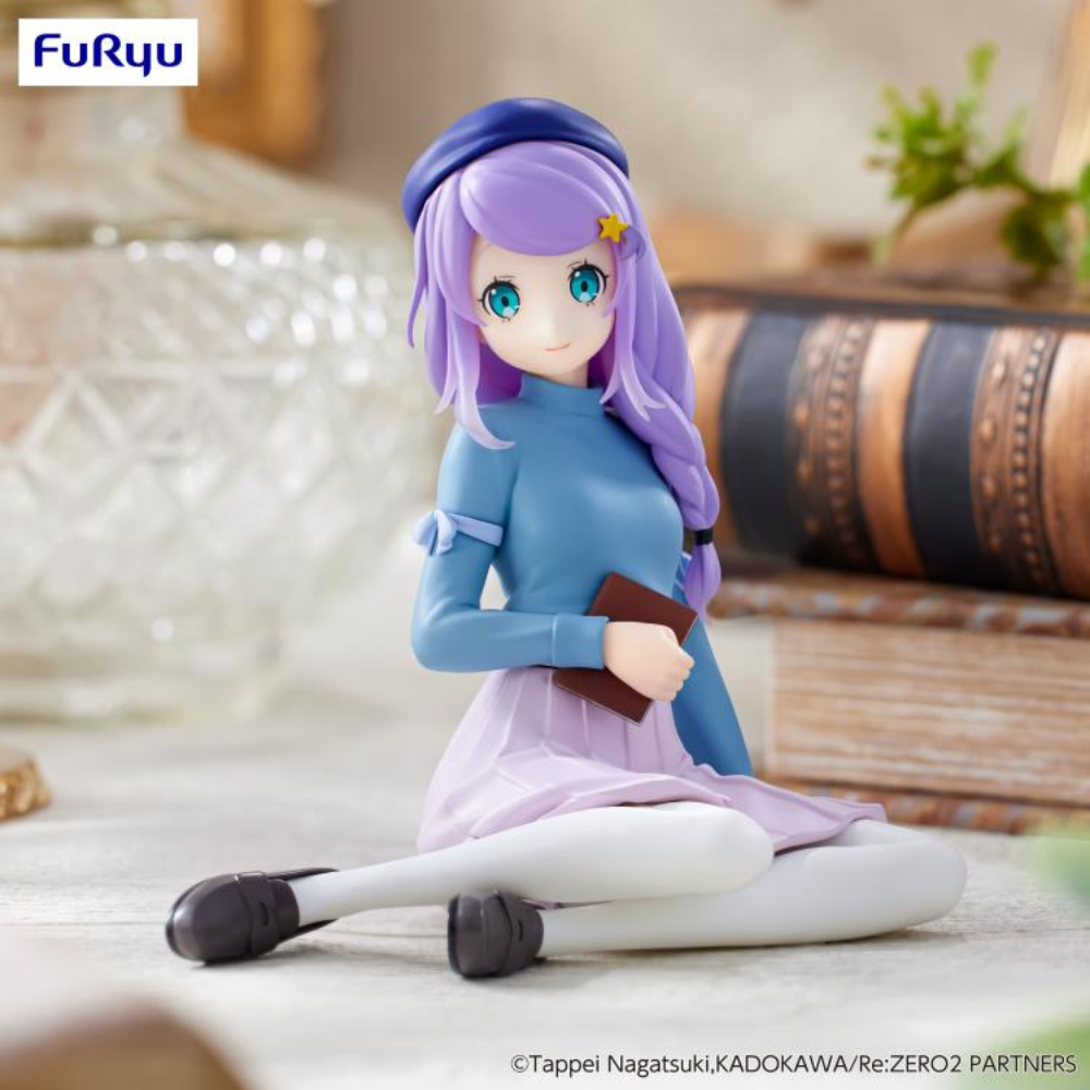 ReZero Starting Life in Another World Anastasia Book Girl Ver Noodle Stopper Figure FuRyu