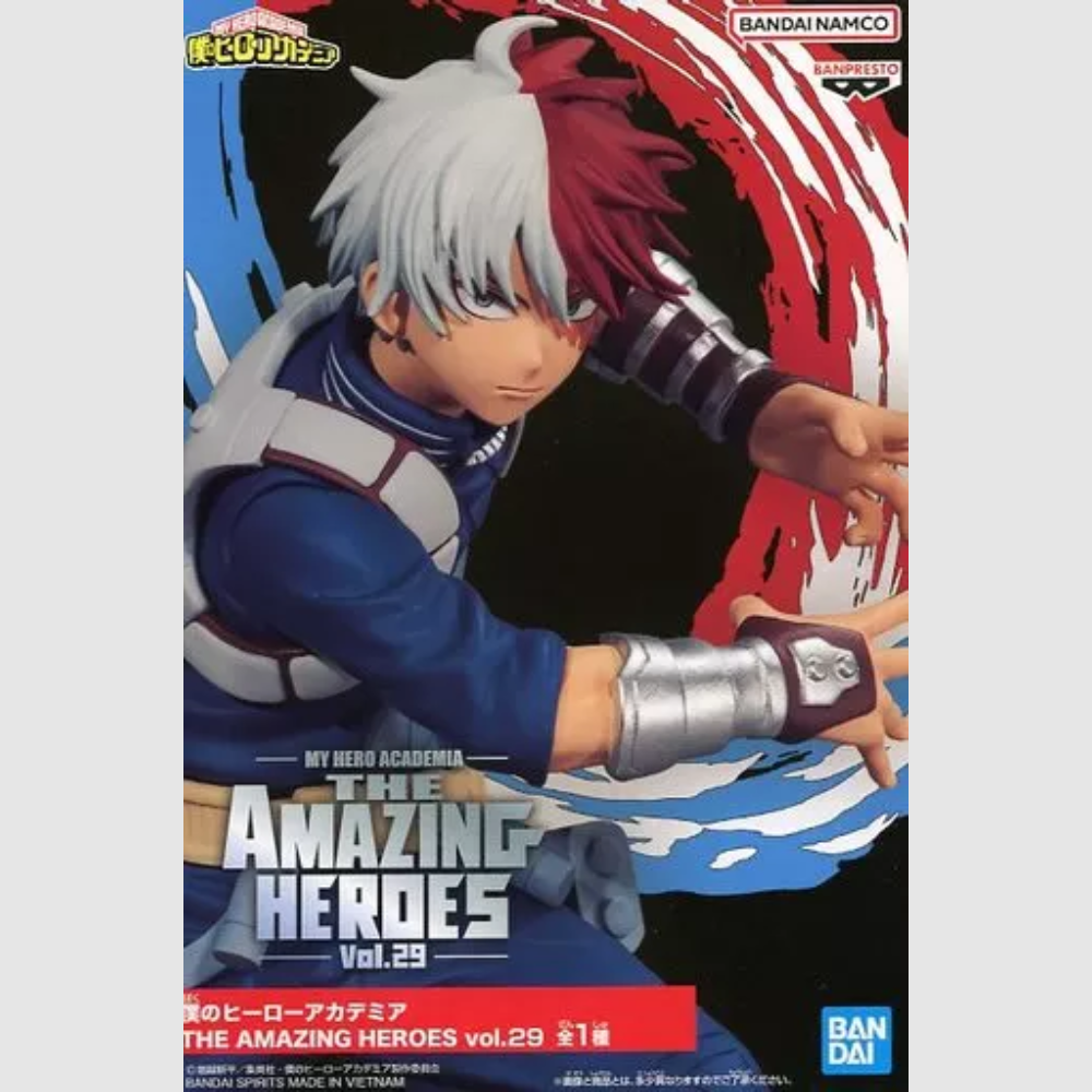 My Hero Academia The Amazing Heroes Vol.29 Shoto Todoroki Figure Banpresto