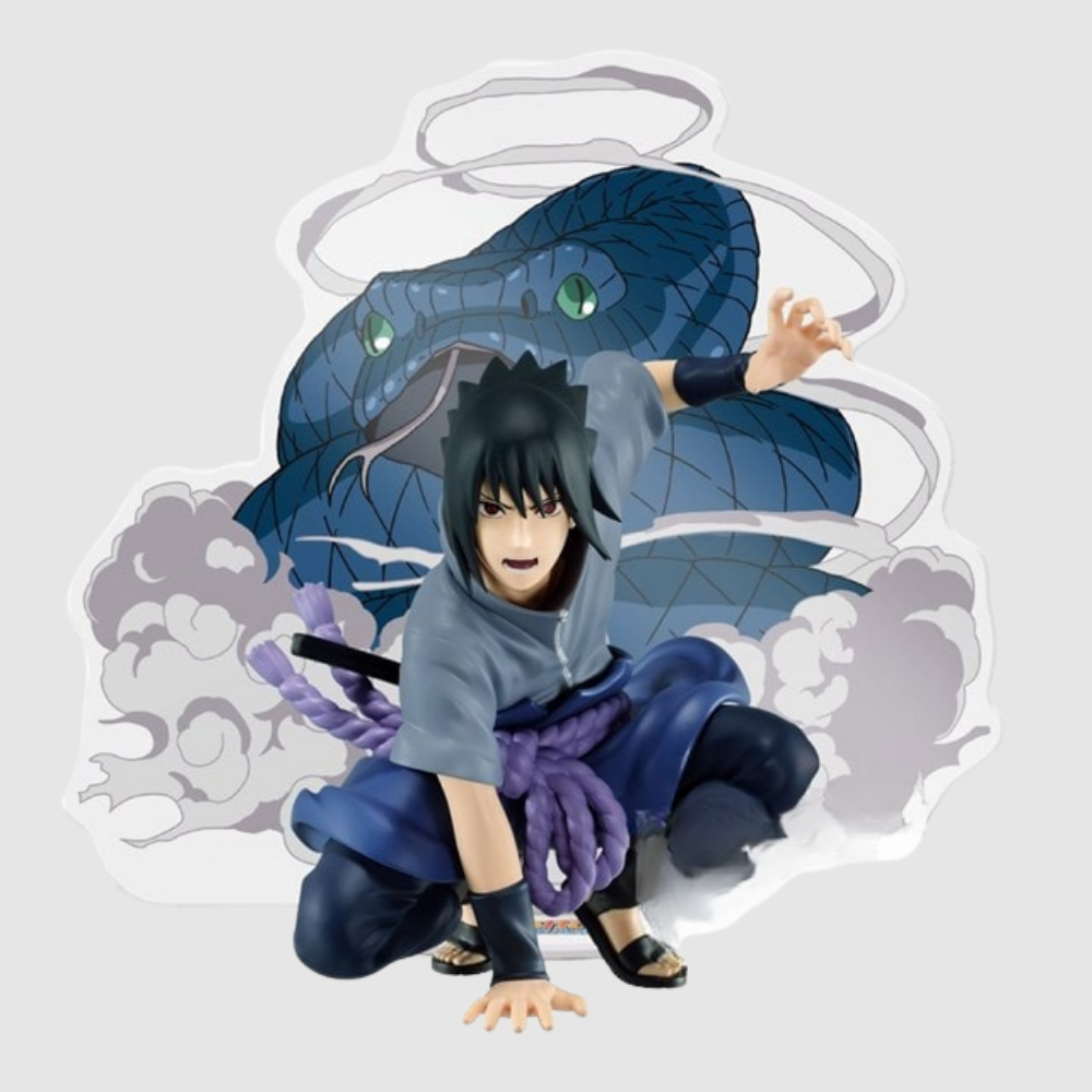 Naruto Shippuden Sasuke Uchiha Panel Spectacle Figure Banpresto