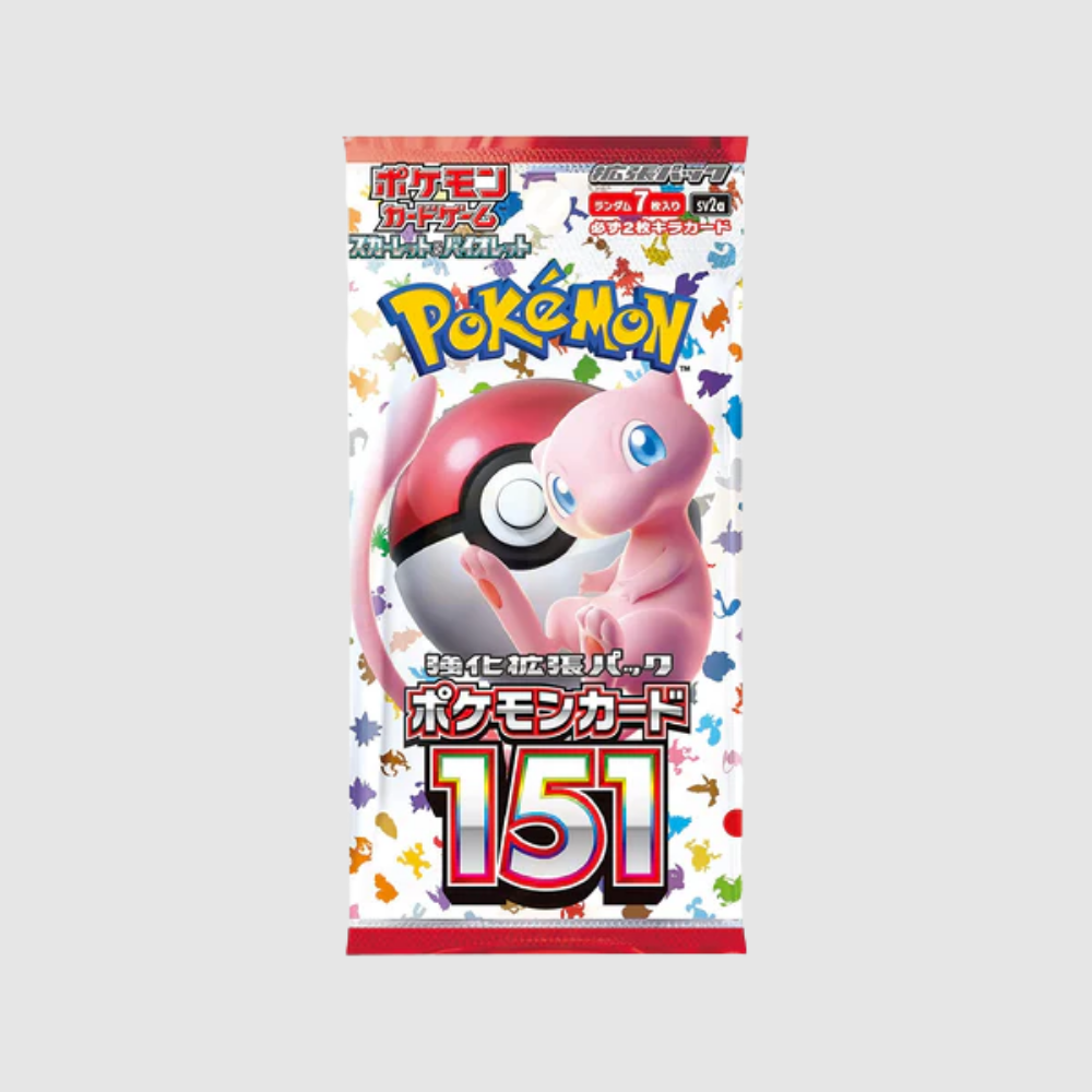 Japanese 151 Pokémon Booster Pack