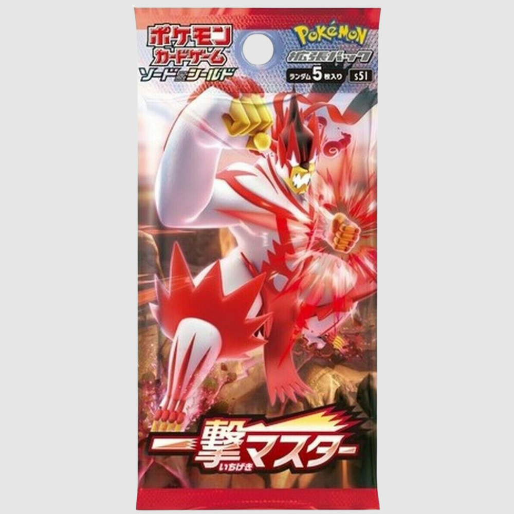 Single Strike Master Japanese Pokemon Booster Pack