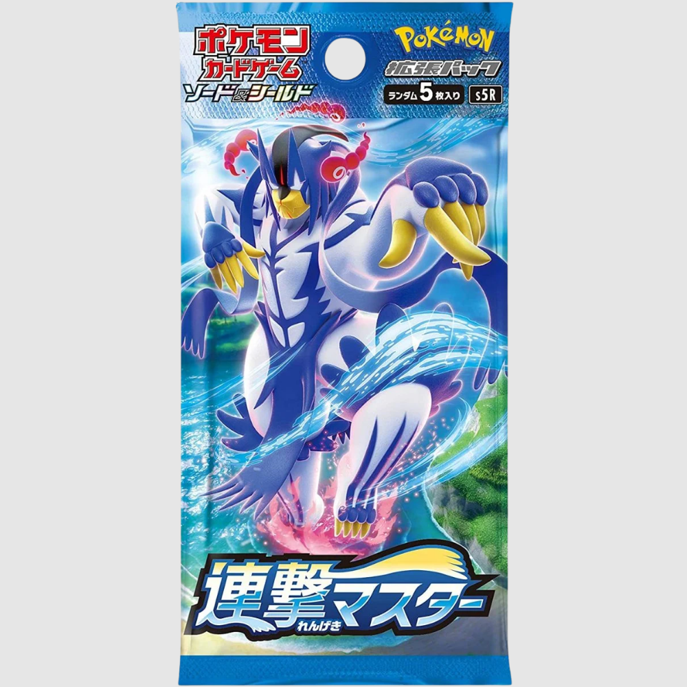 Rapid Strike Master Japanese Pokemon Booster Pack