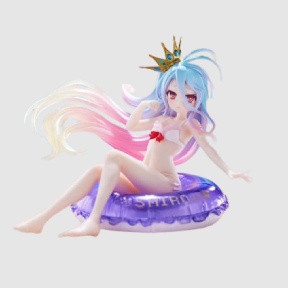 No Game No Life Shiro Nekomimi Aqua Float Girls Figure Taito