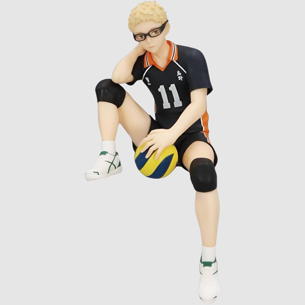 Haikyuu! Kei Tsukishima Noodle Stopper Figure FuRyu