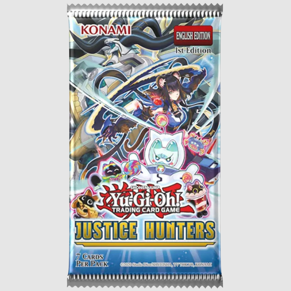 Yu-Gi-Oh 1st Edition TCG Justice Hunters