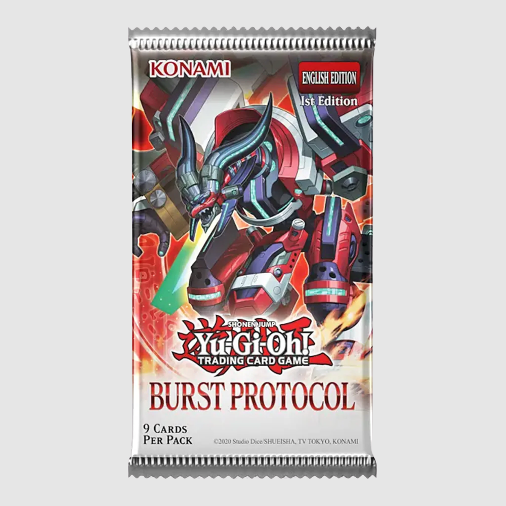 Yu-Gi-Oh 1st Edition TCG Burst Protocol