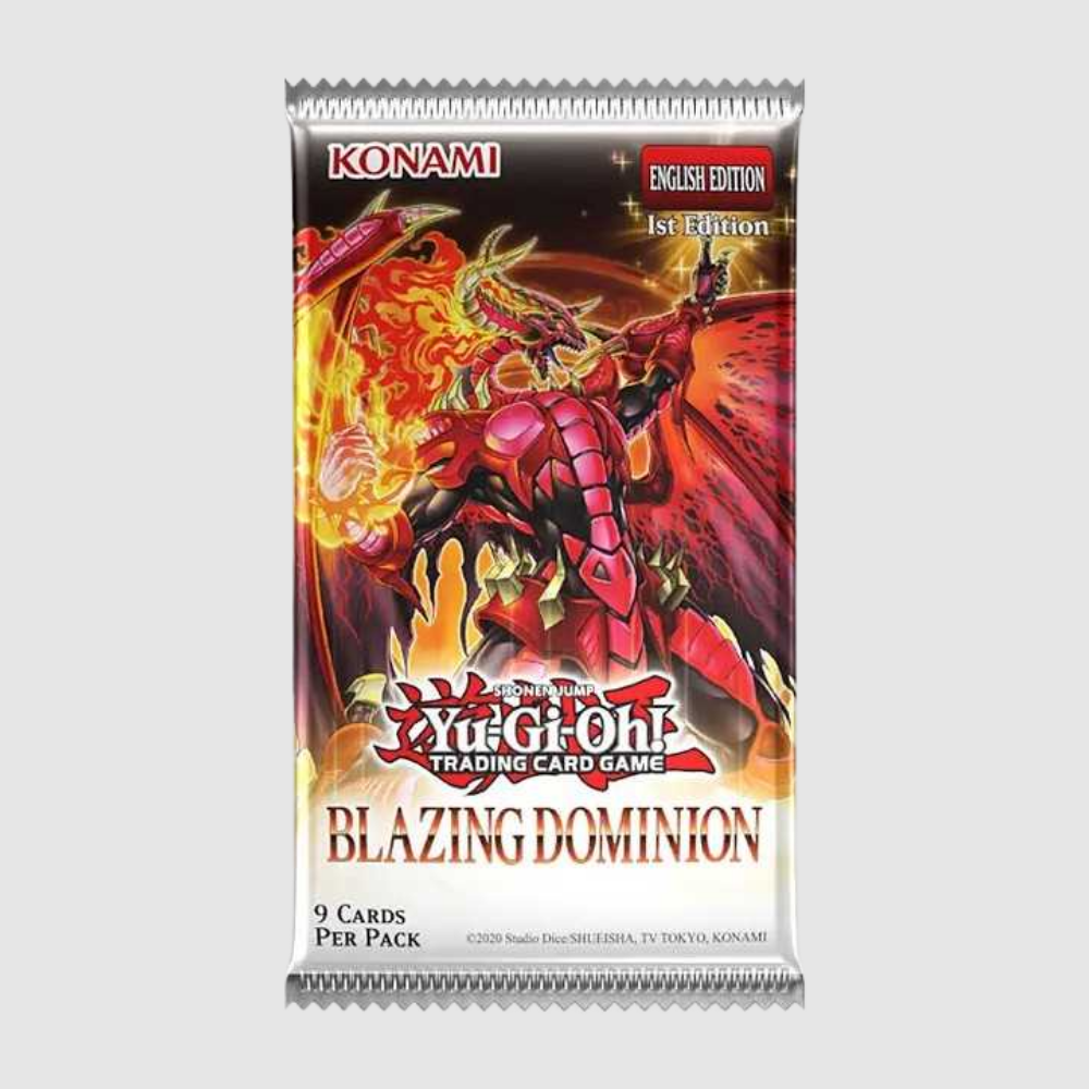 Yu-Gi-Oh 1st Edition TCG Blazing Dominion