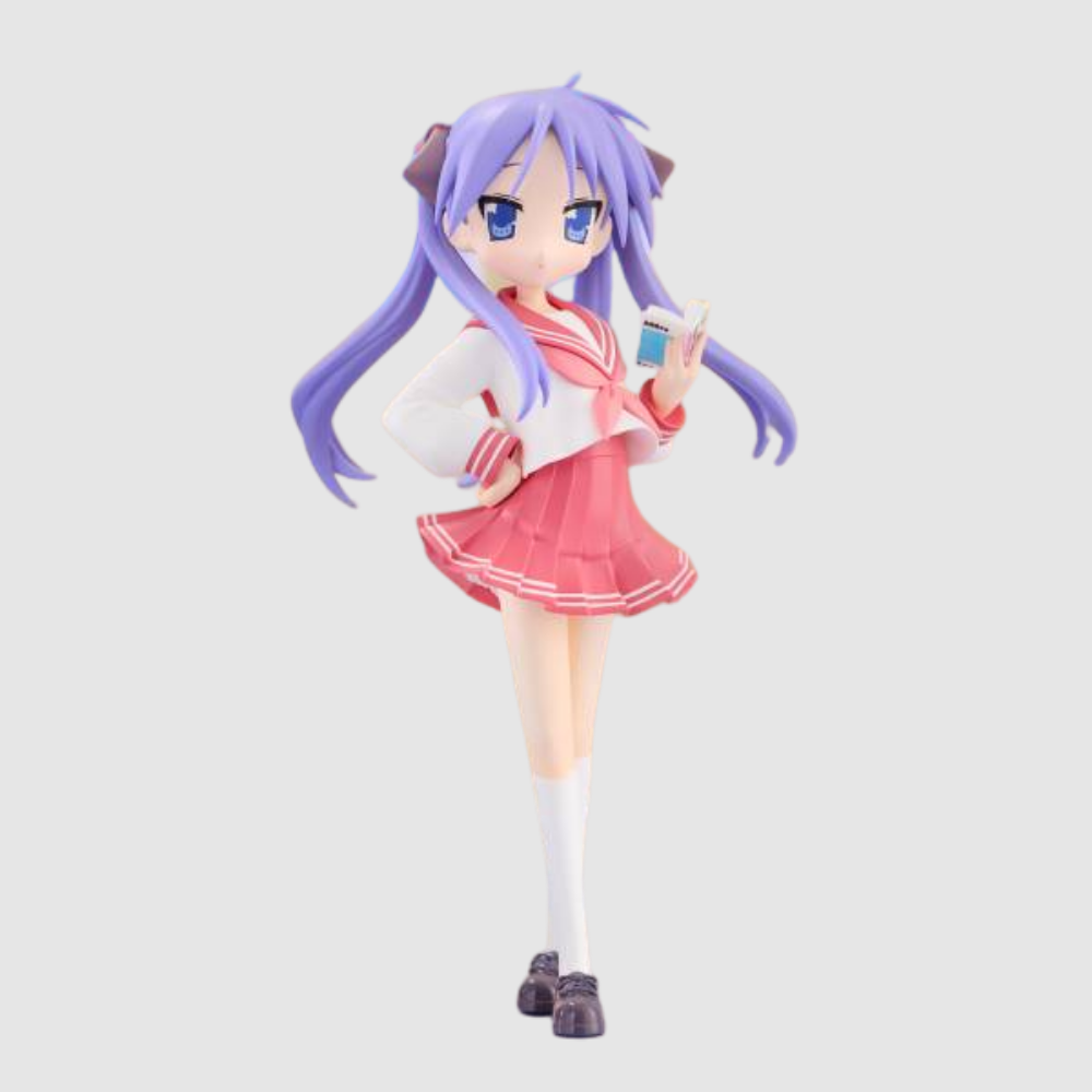 Lucky Star Kagami Hiiragi School Uniform Ver. Trio Try It Figure FuRyu