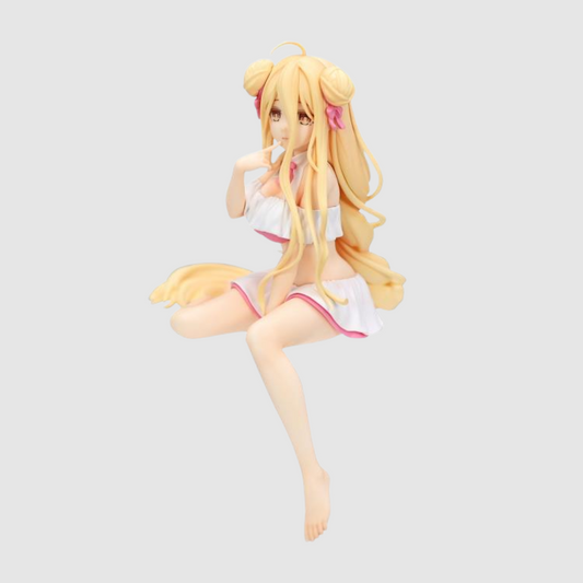 Date A Live V Mukuro Hoshimiya Swimsuit Ver Noodle Stopper Figure FuRyu