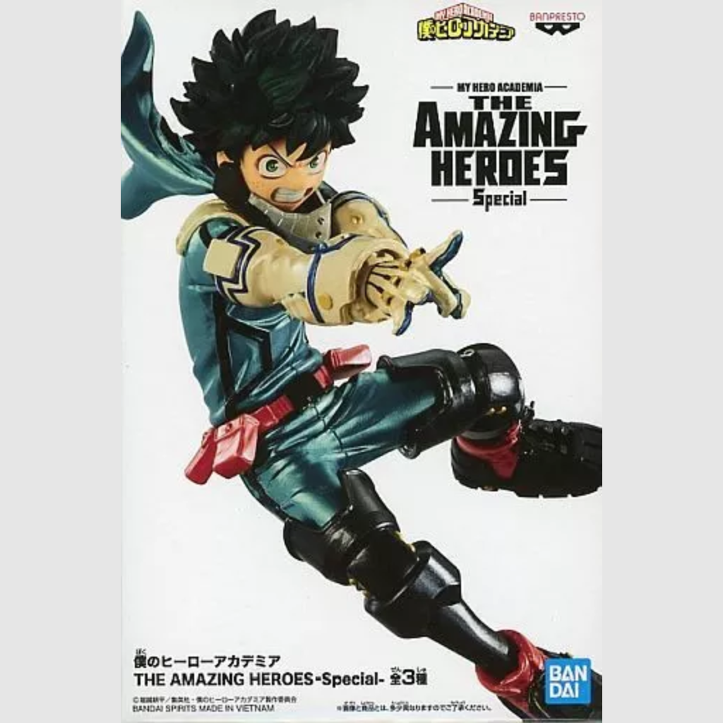My Hero Academia The Amazing Heroes Special Izuku Midoriya Banpresto