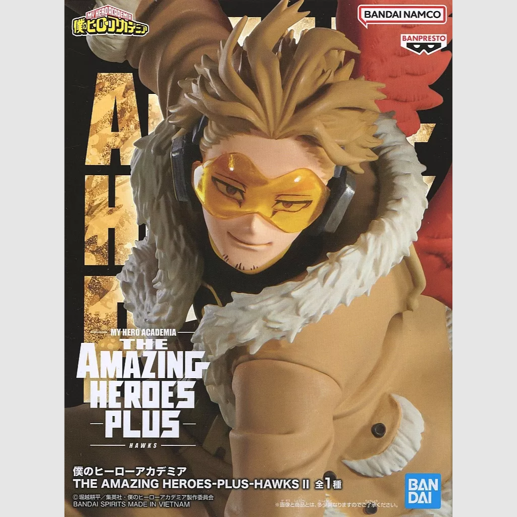 My Hero Academia The Amazing Heroes Plus Hawks II Figure Banpresto