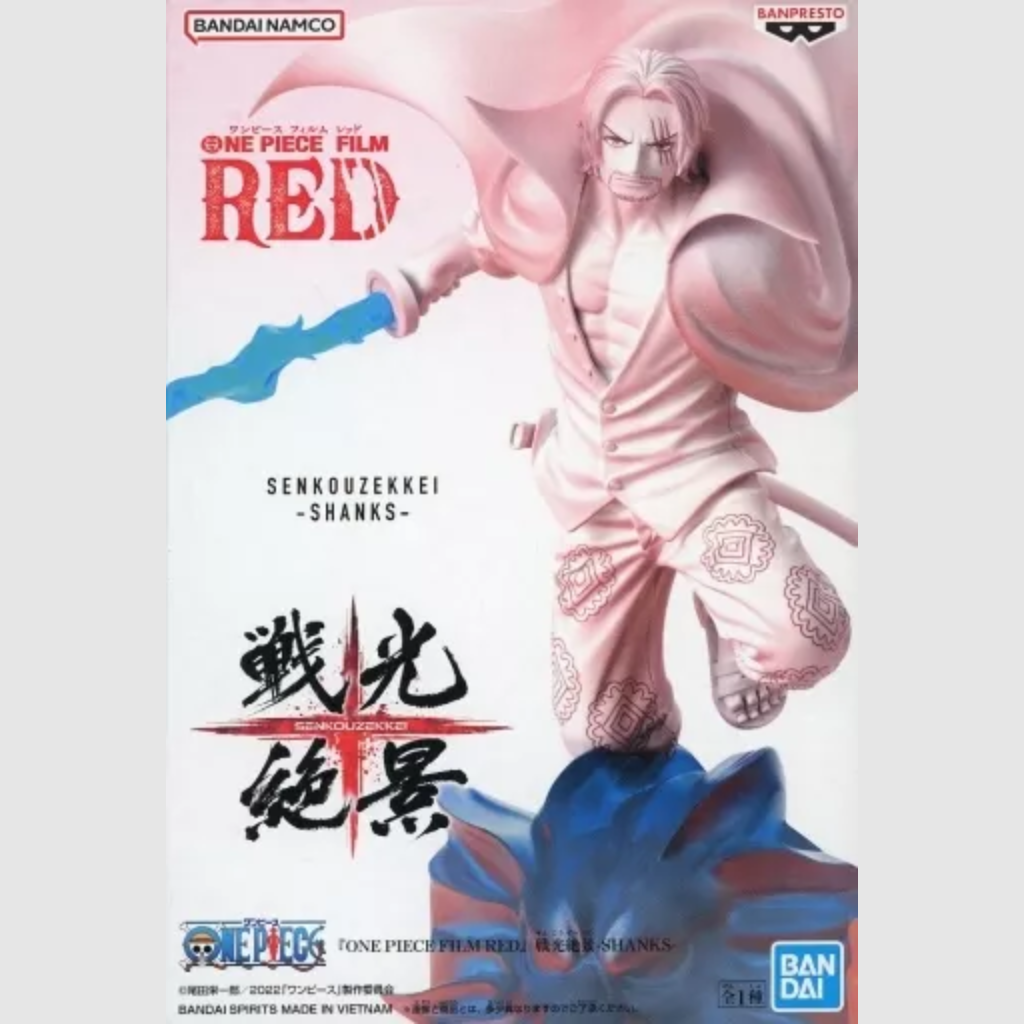 One Piece Film Red Senkozekkei Shanks Figure Banpresto