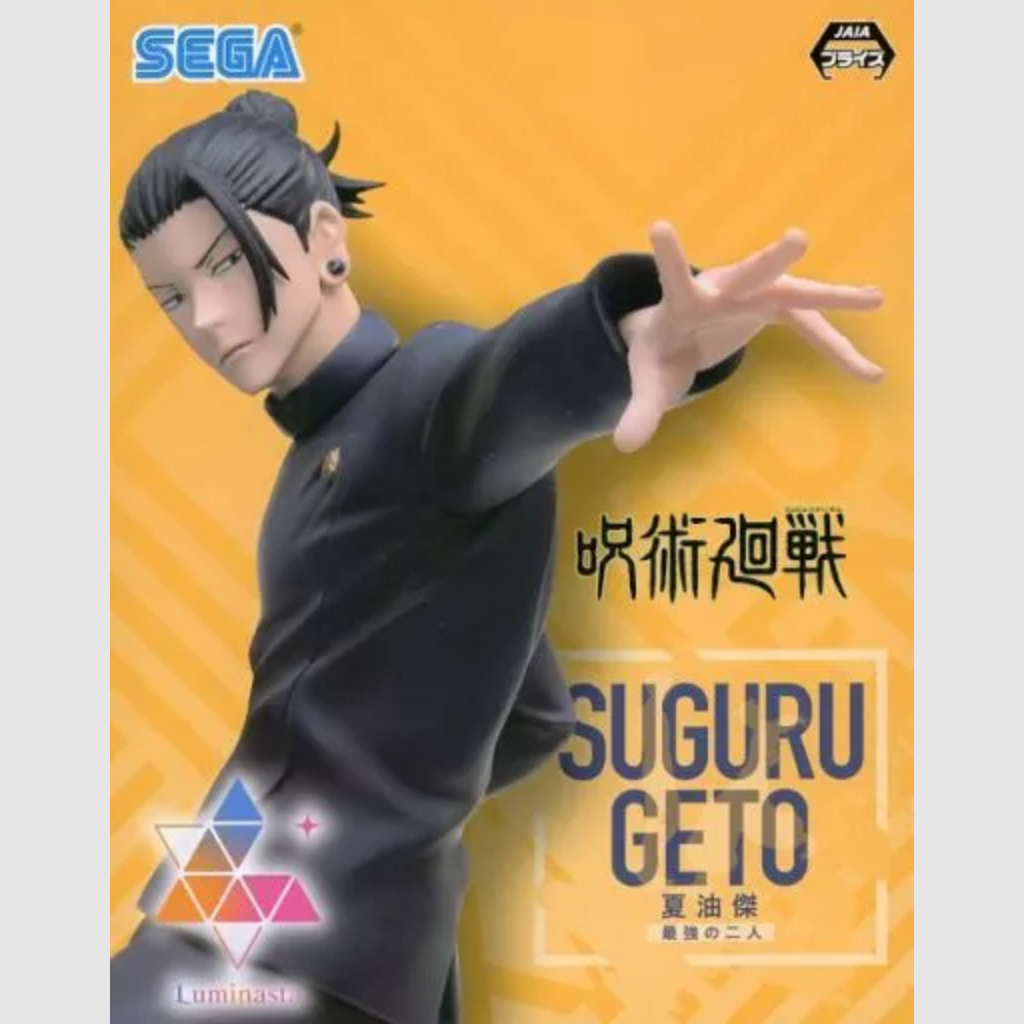 Jujutsu Kaisen Kaigyoku Gyokusetsu Geto Suguru Figure SEGA Luminasta