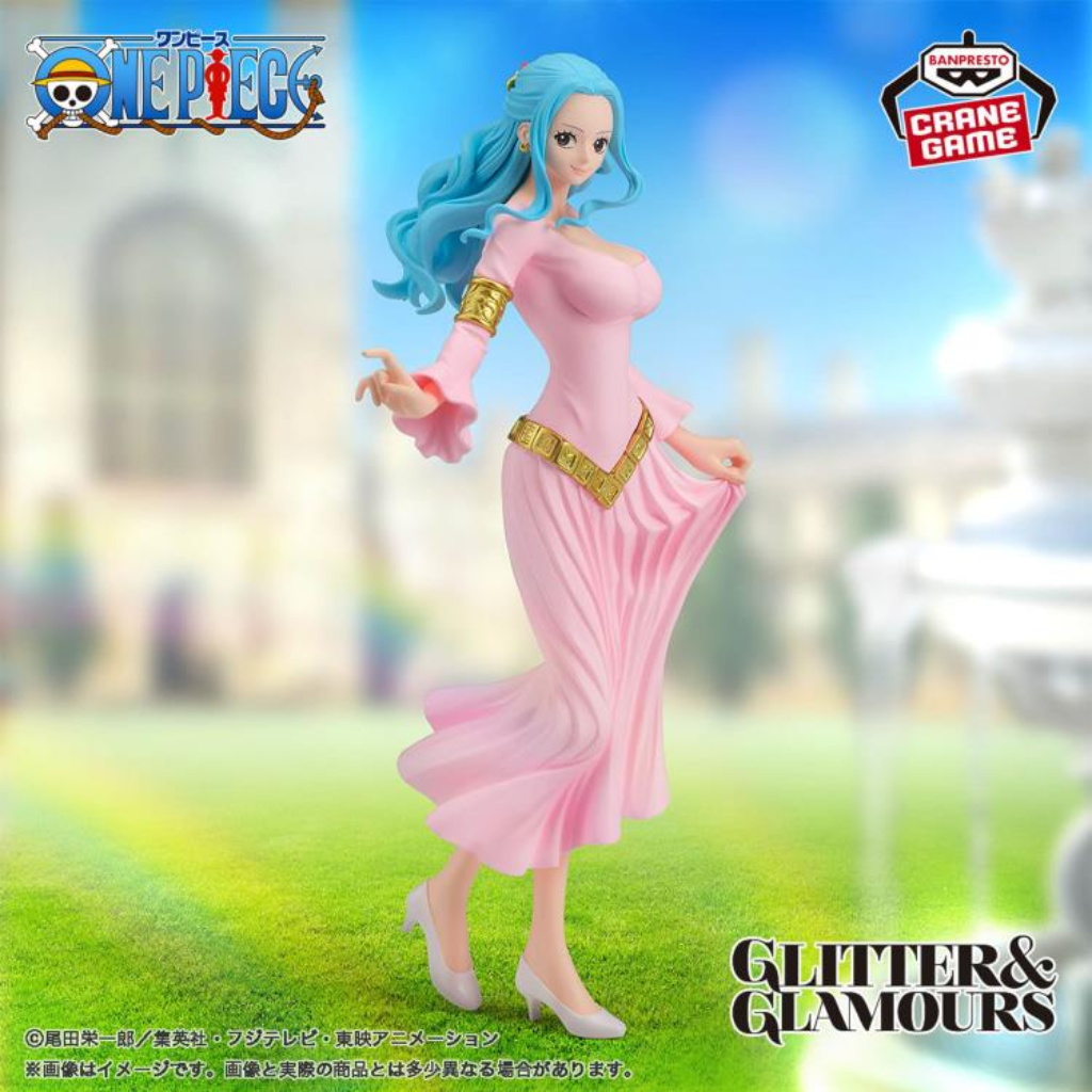 ONE PIECE Nefertari Vivi II GLITTER & GLAMOURS Figure BANPRESTO New