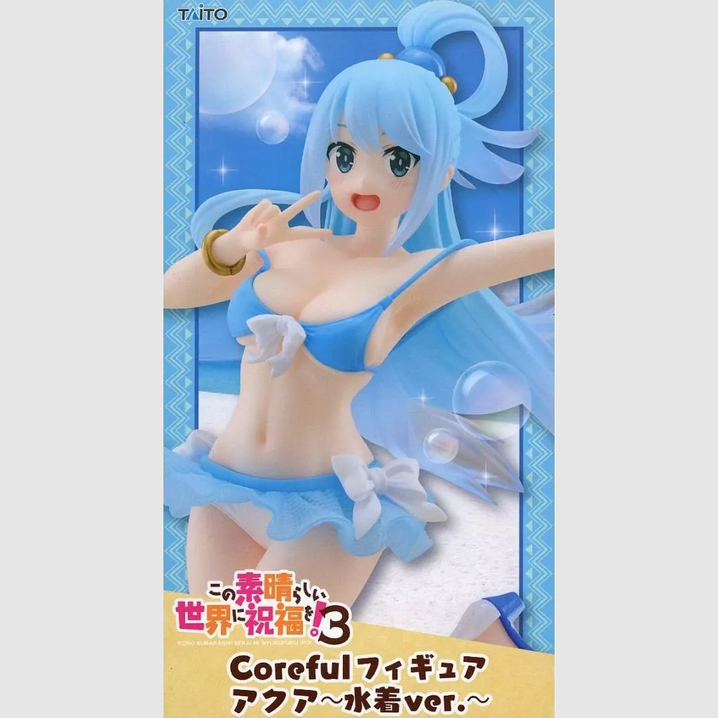 Konosuba 3 Aqua Swimsuit Ver. Coreful Figure Taito