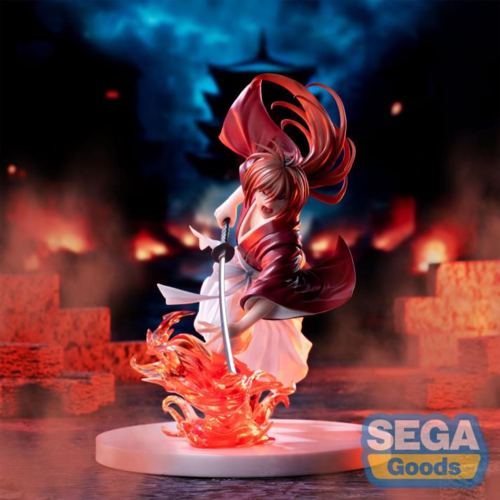 Rurouni Kenshin Meiji Swordsman Romantic Story Luminasta Kenshin Himura Figure SEGA