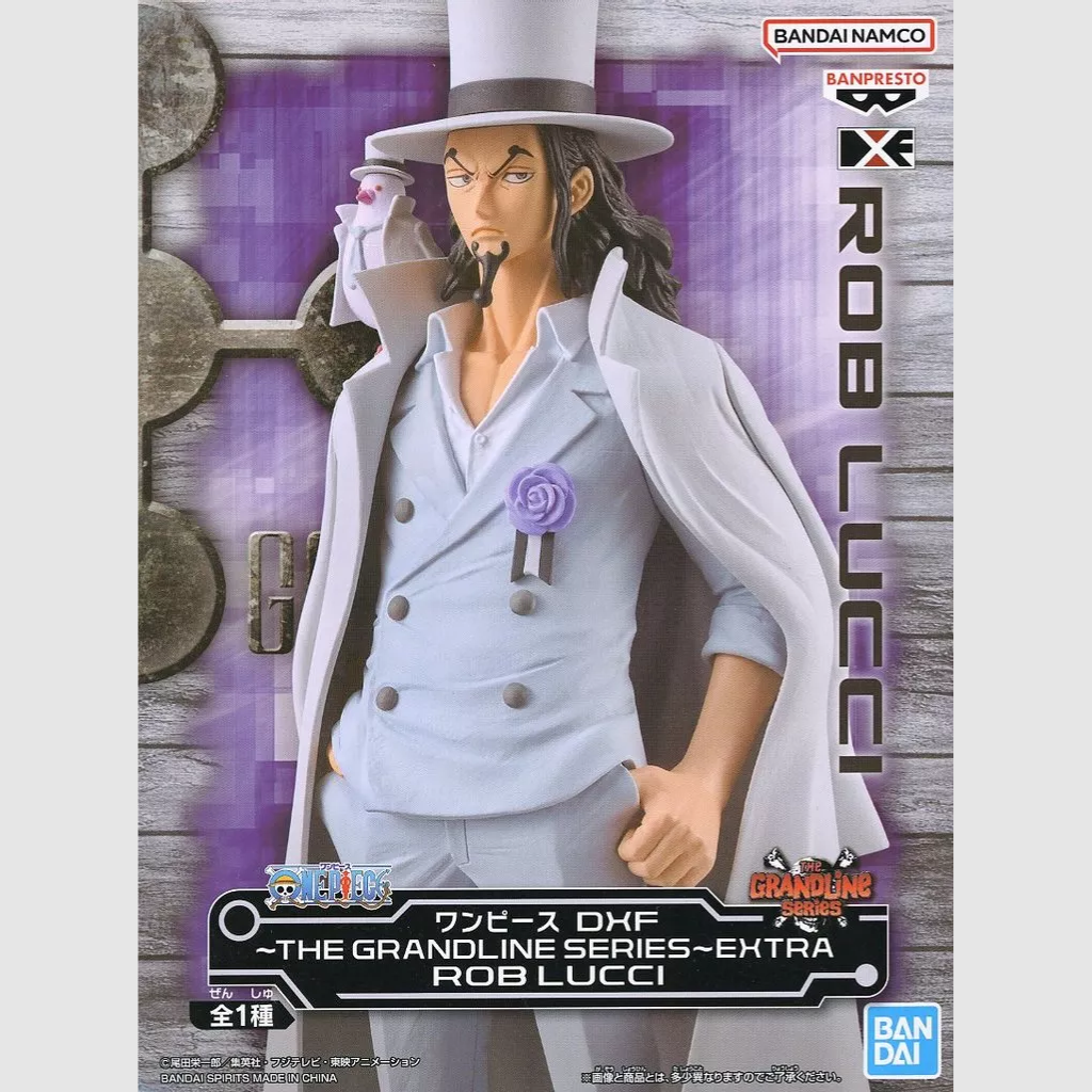 One Piece DFX The Grandline Series Extra Rob Lucci Figure Banpresto