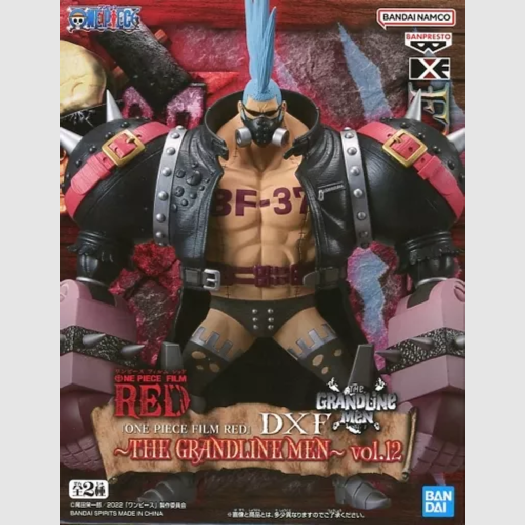 One Piece FILM RED Franky Figure DXF THE GRANDLINE MEN vol.12 Banpresto