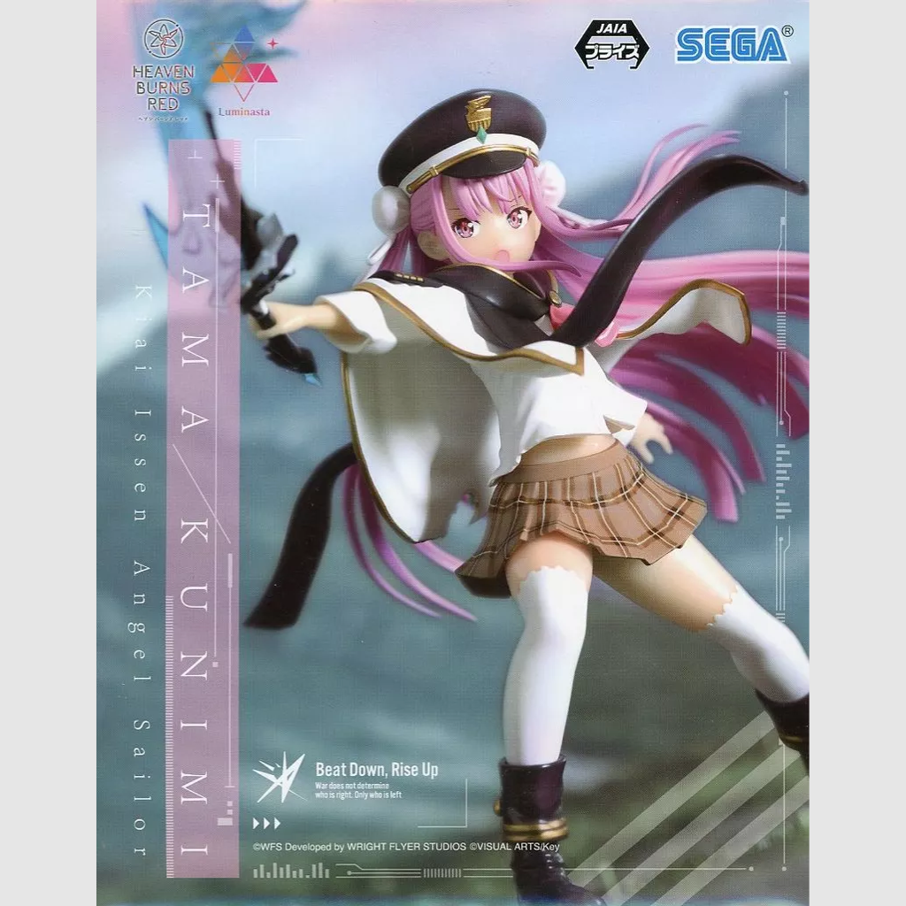 Heaven Burns Red Luminasta Tama Kunimi Kiai Issen Angel Sailor Figure SEGA