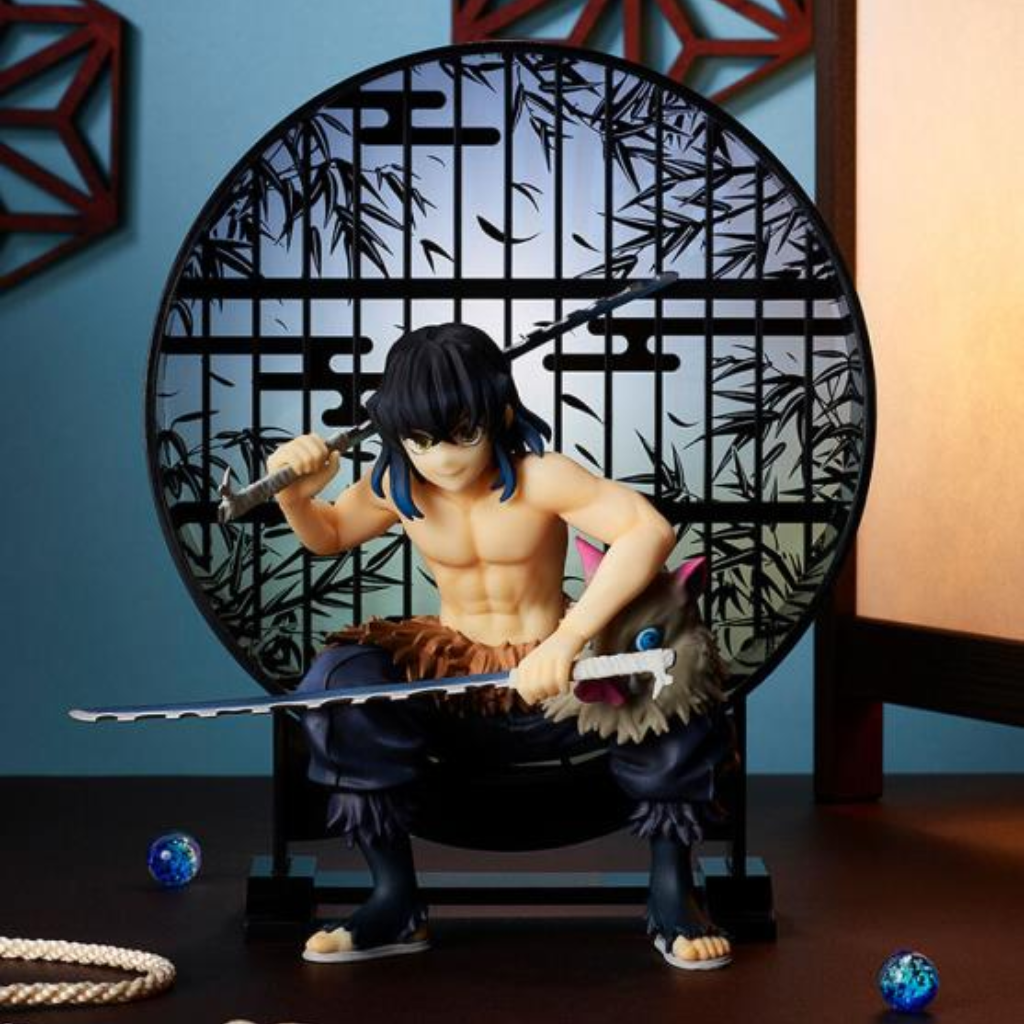 Demon Slayer Kimetsu no Yaiba Ichiban Kuji Inosuke Hashibira Figure Layer Scape C prize Bandai