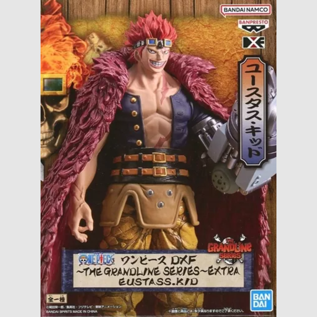 One Piece DXF The Grandline Series Extra Eustass Kid Figure Banpresto