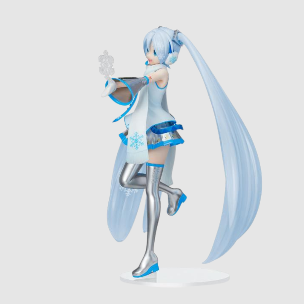 Vocaloid Luminasta Snow Miku Snow Miku Sky Town Ver Figure SEGA