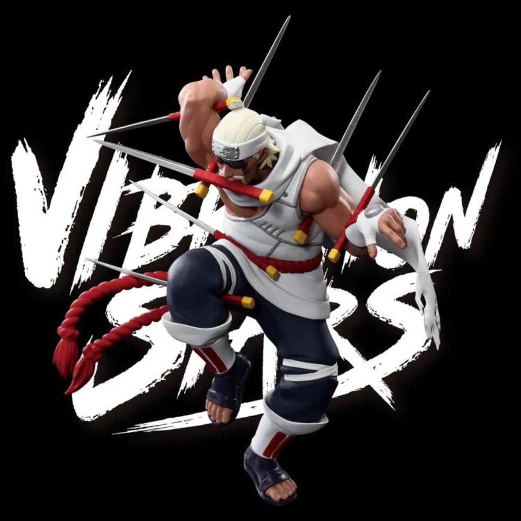 Naruto Shippuden Vibration Stars Killer Bee Figure Banpresto