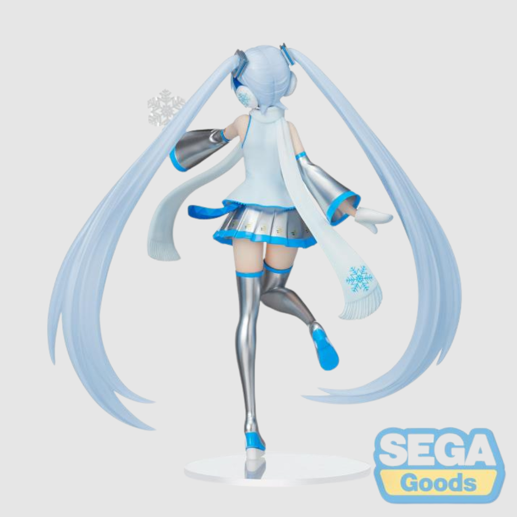 Vocaloid Luminasta Snow Miku Snow Miku Sky Town Ver Figure SEGA
