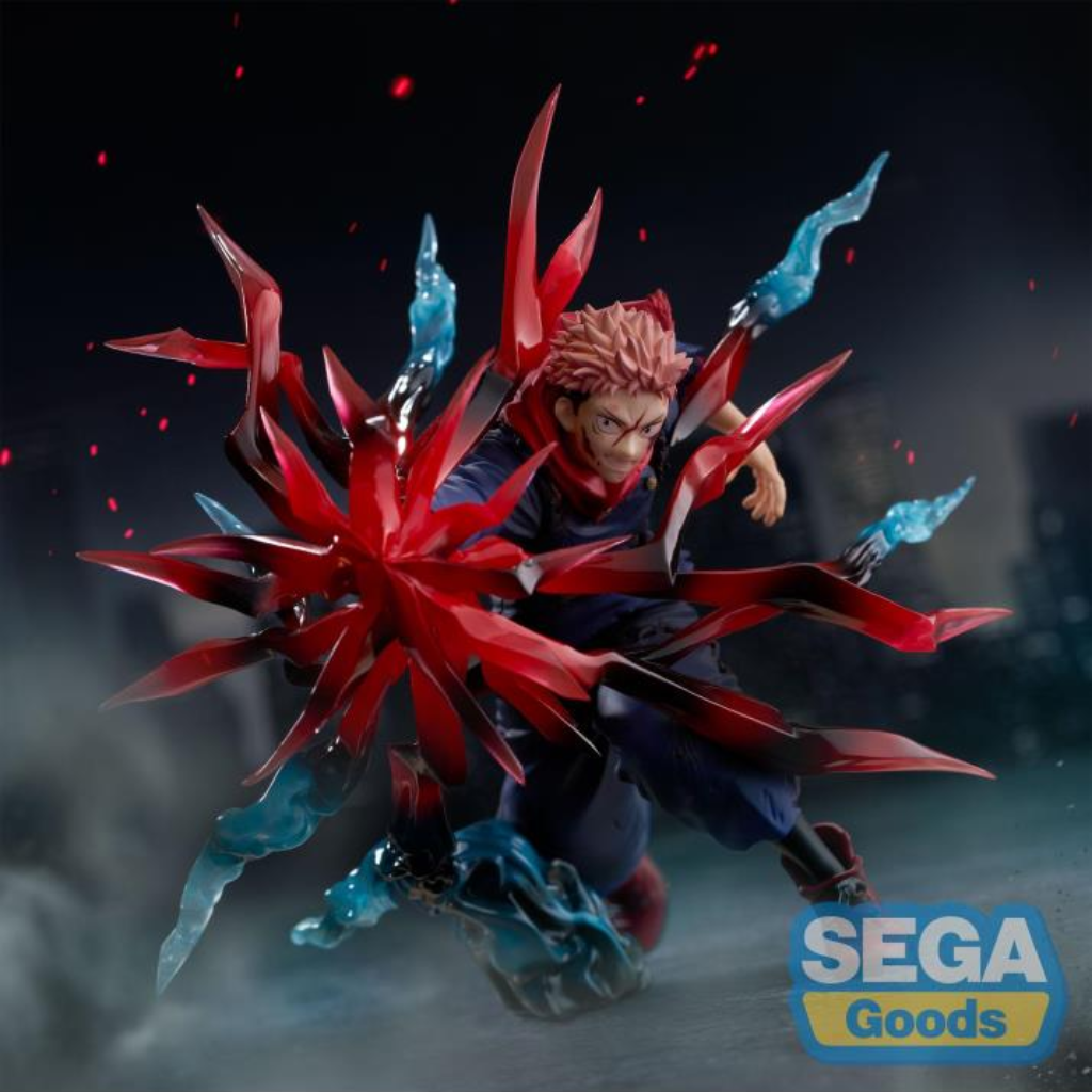 Jujutsu Kaisen Luminasta Yuji Itadori Black Flash Figure SEGA