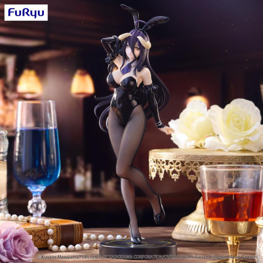 Overlord BiCute Bunnies Albedo Black Color Ver Figure FuRyu
