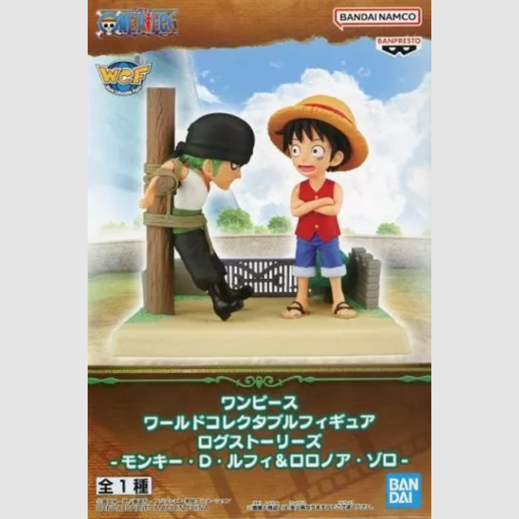 One Piece Monkey D. Luffy & Roronoa Zoro World Collectable Log Stories