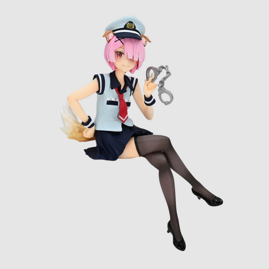 Re Zero Rem Noodle Stopper Police Officer ver Figure FuRyu