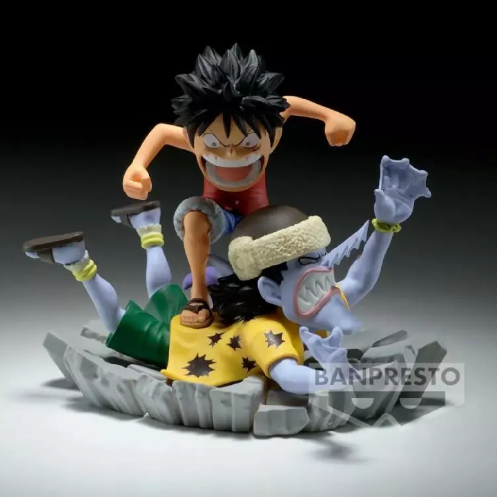One Piece World Collectible Figure Log Stories- Monkey D Luffy VS Arlong