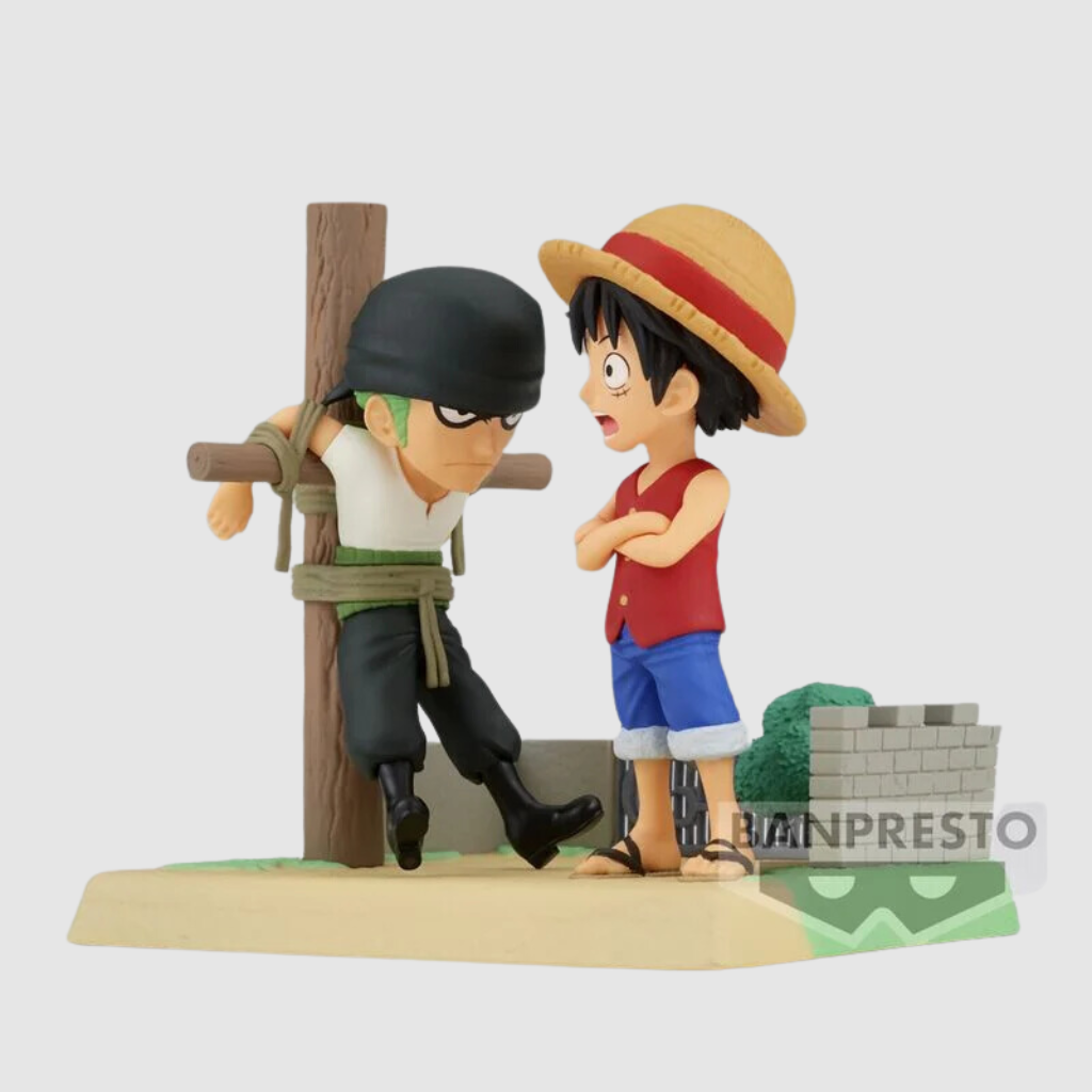 One Piece Monkey D. Luffy & Roronoa Zoro World Collectable Log Stories