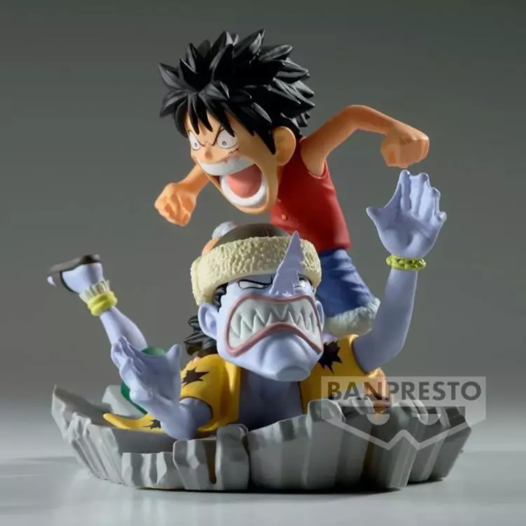One Piece World Collectible Figure Log Stories- Monkey D Luffy VS Arlong