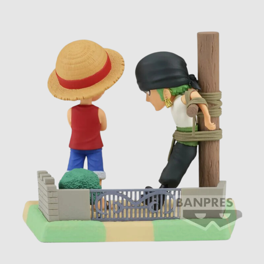 One Piece Monkey D. Luffy & Roronoa Zoro World Collectable Log Stories