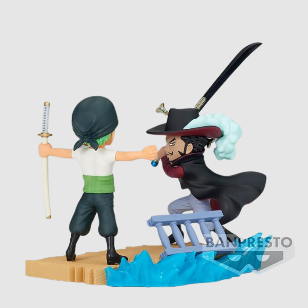 One Piece Roronoa Zoro VS Mihawk WCF Log Stories